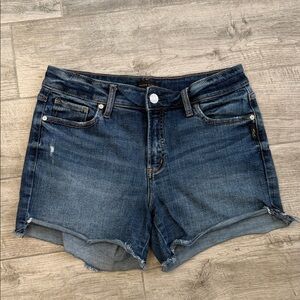 Silver Jeans Dark Blue Jean Shorts